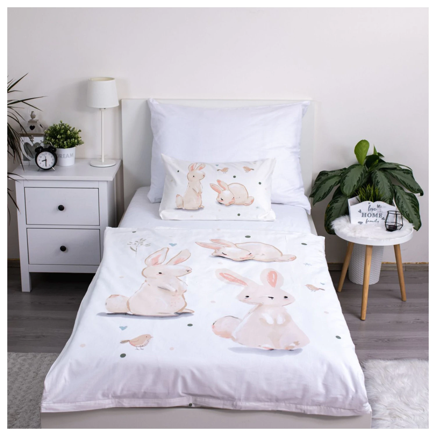Bunny Rest Kids, Predšolska prevleka za odejo fotografija izdelka
