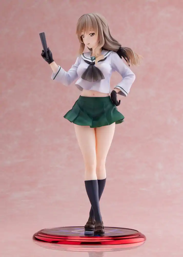 Oarai Girls High PVC Kip 1/7 Chiyo Shimada 25 cm fotografija izdelka