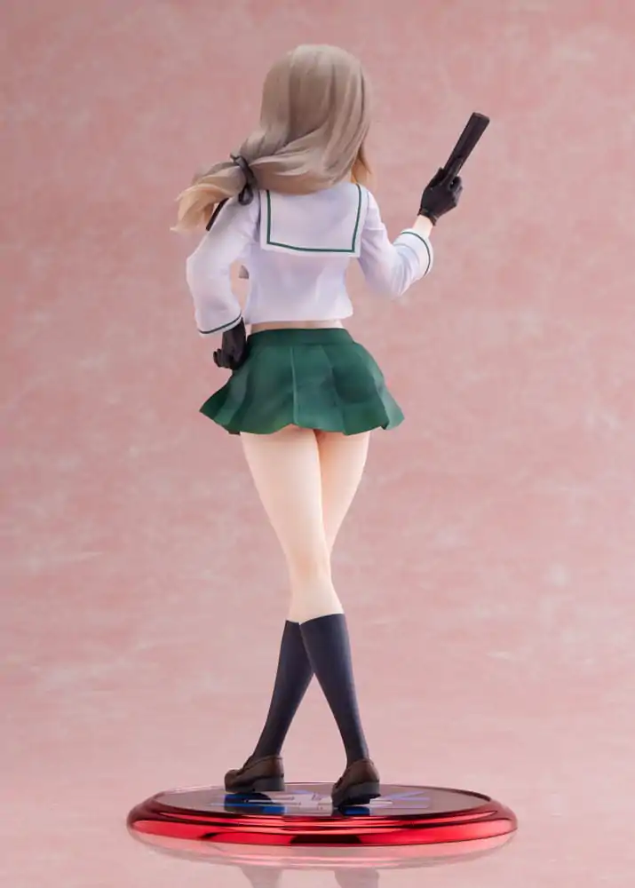 Oarai Girls High PVC Kip 1/7 Chiyo Shimada 25 cm fotografija izdelka