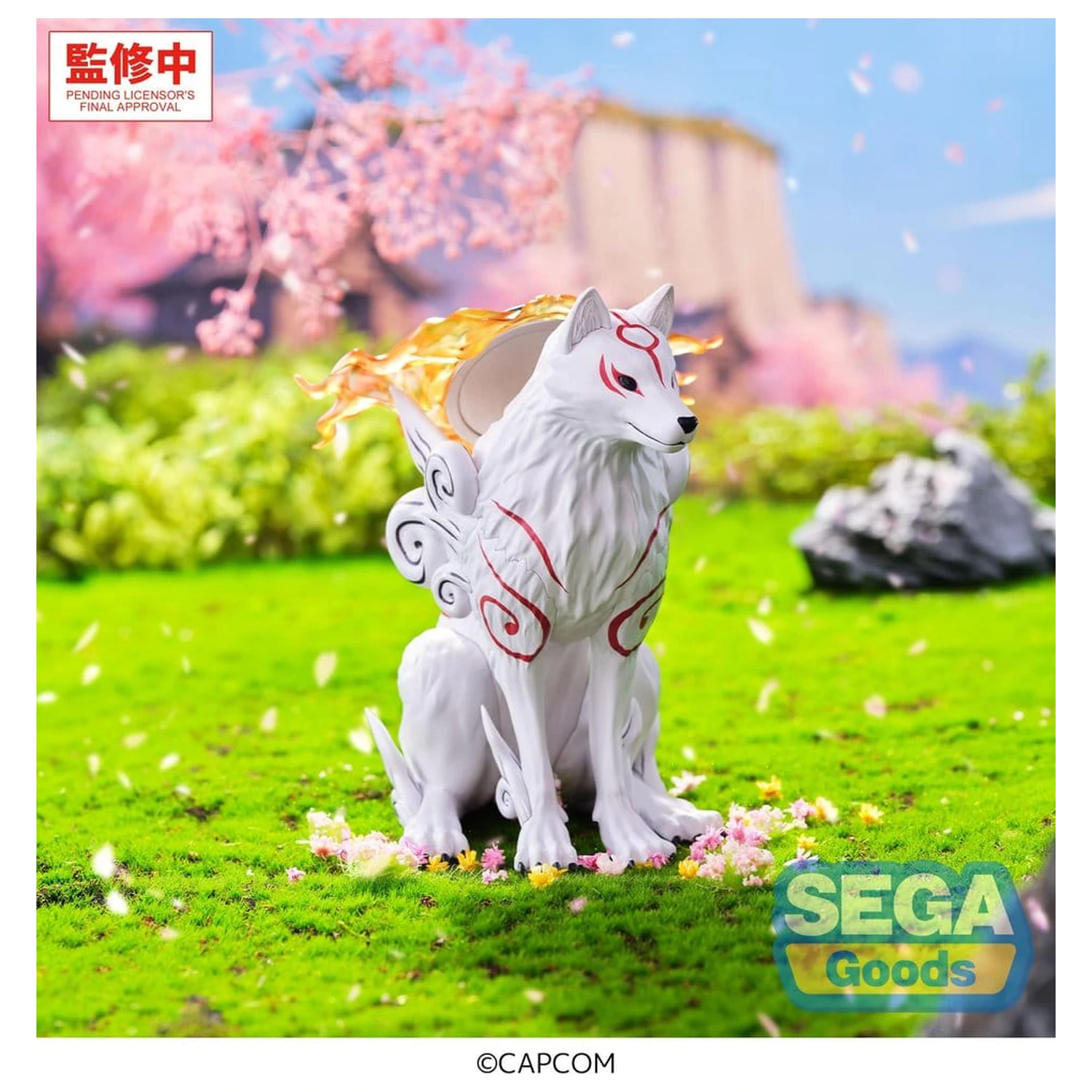 Okami High Premium Figure PVC figura Amaterasu 14 cm fotografija izdelka