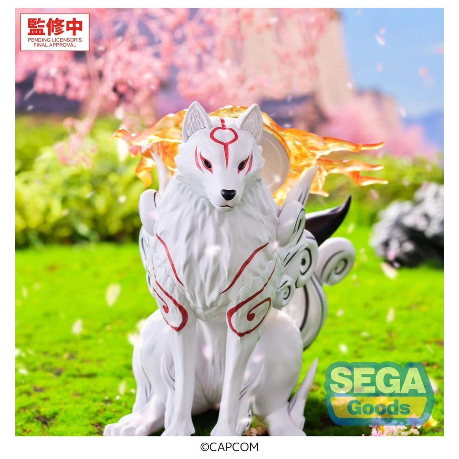 Okami High Premium Figure PVC figura Amaterasu 14 cm fotografija izdelka