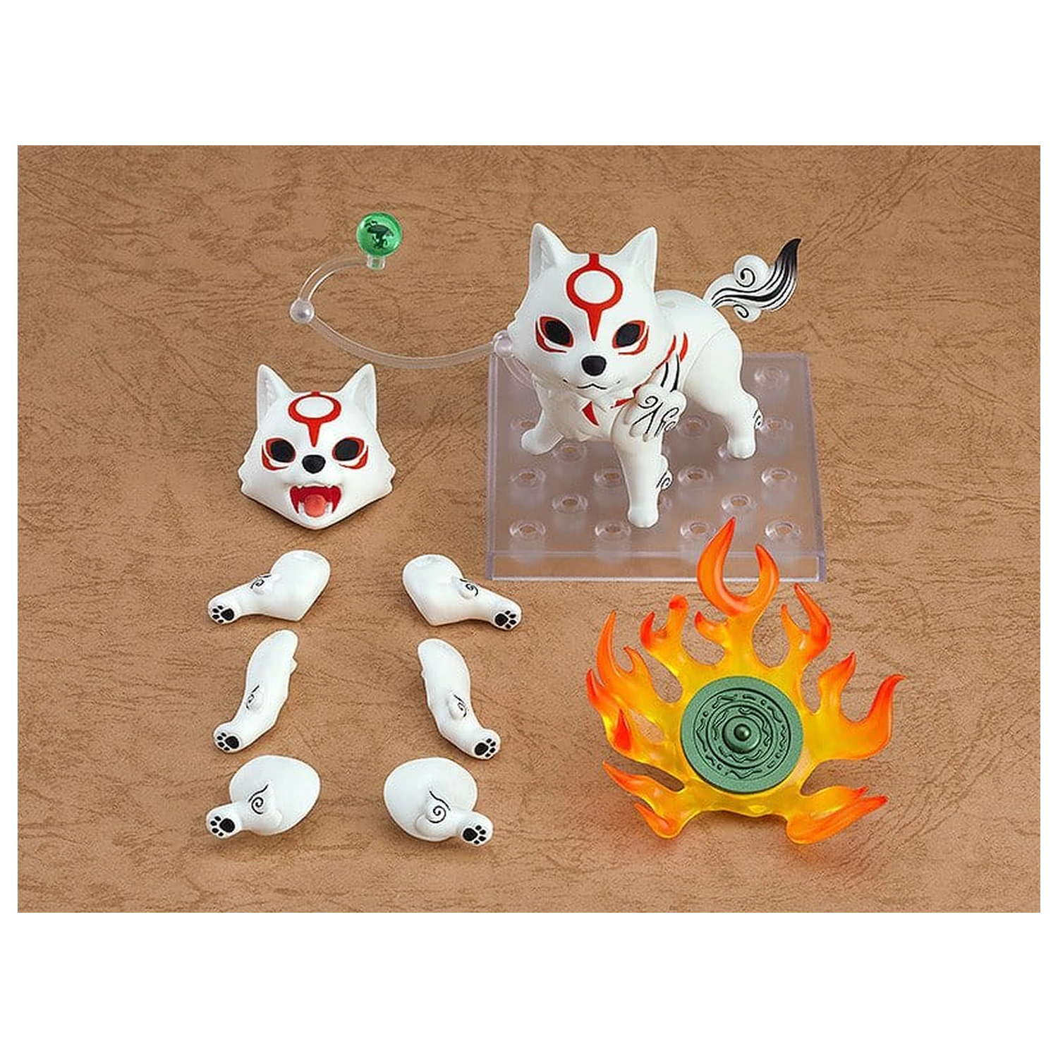 Okami Nendoroid akcijska figura Amaterasu 10 cm fotografija izdelka