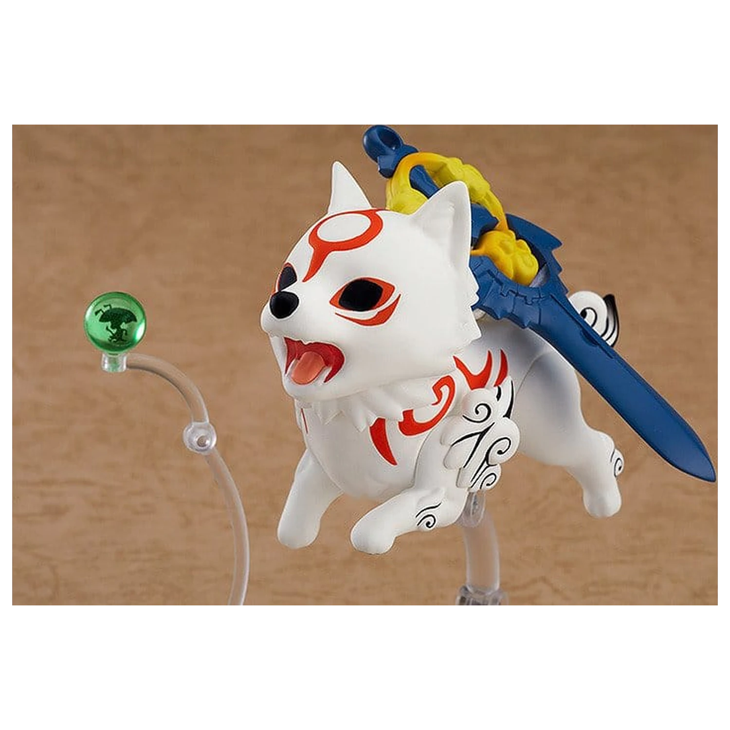 Okami Nendoroid akcijska figura Amaterasu DX Ver. 10 cm fotografija izdelka