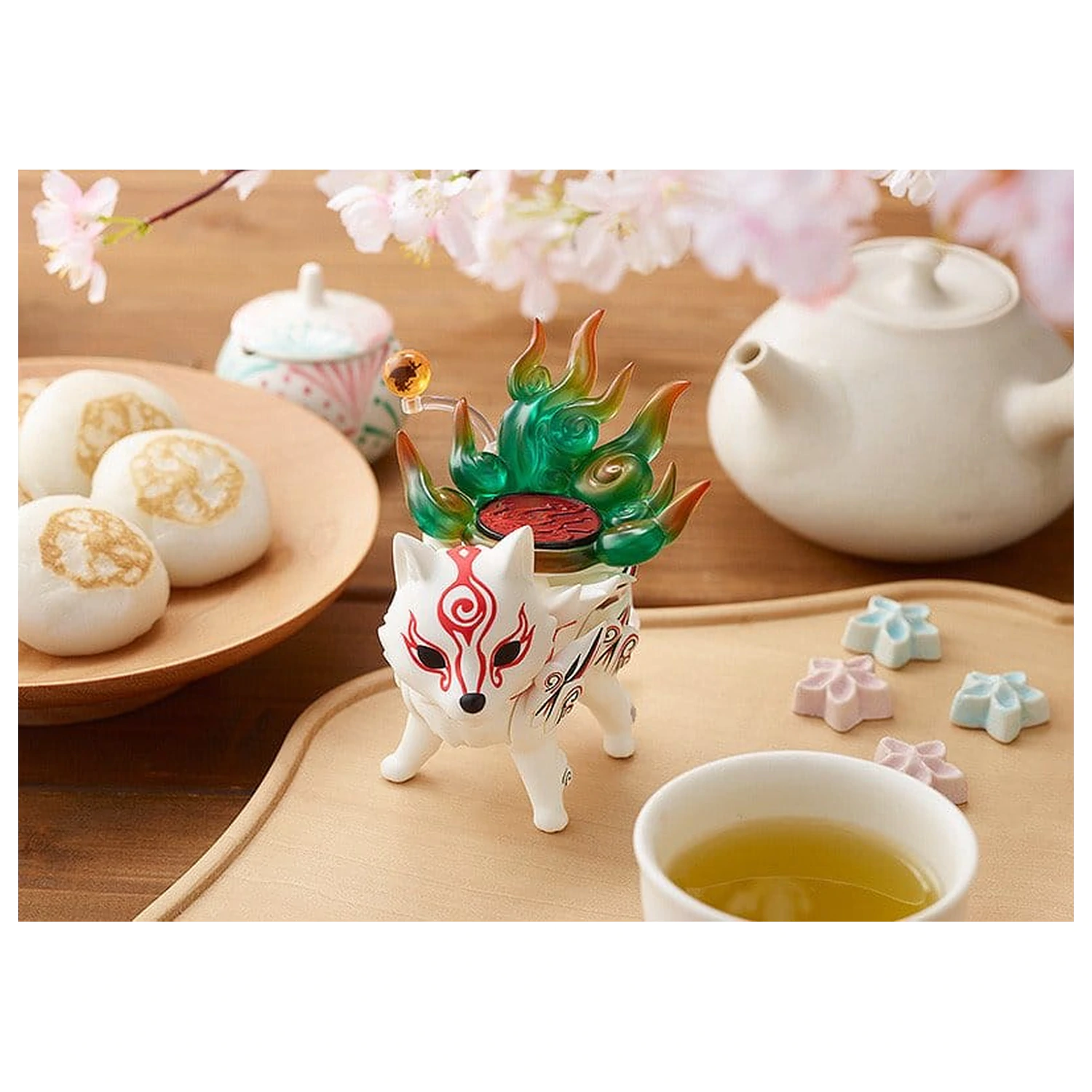 Okami Nendoroid akcijska figura Shiranui 10 cm fotografija izdelka