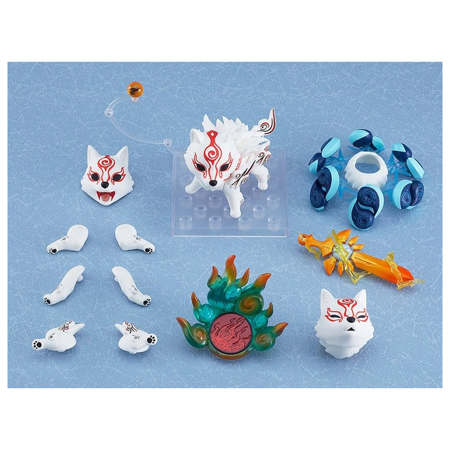 Okami Nendoroid akcijska figura Shiranui DX Ver. 10 cm fotografija izdelka