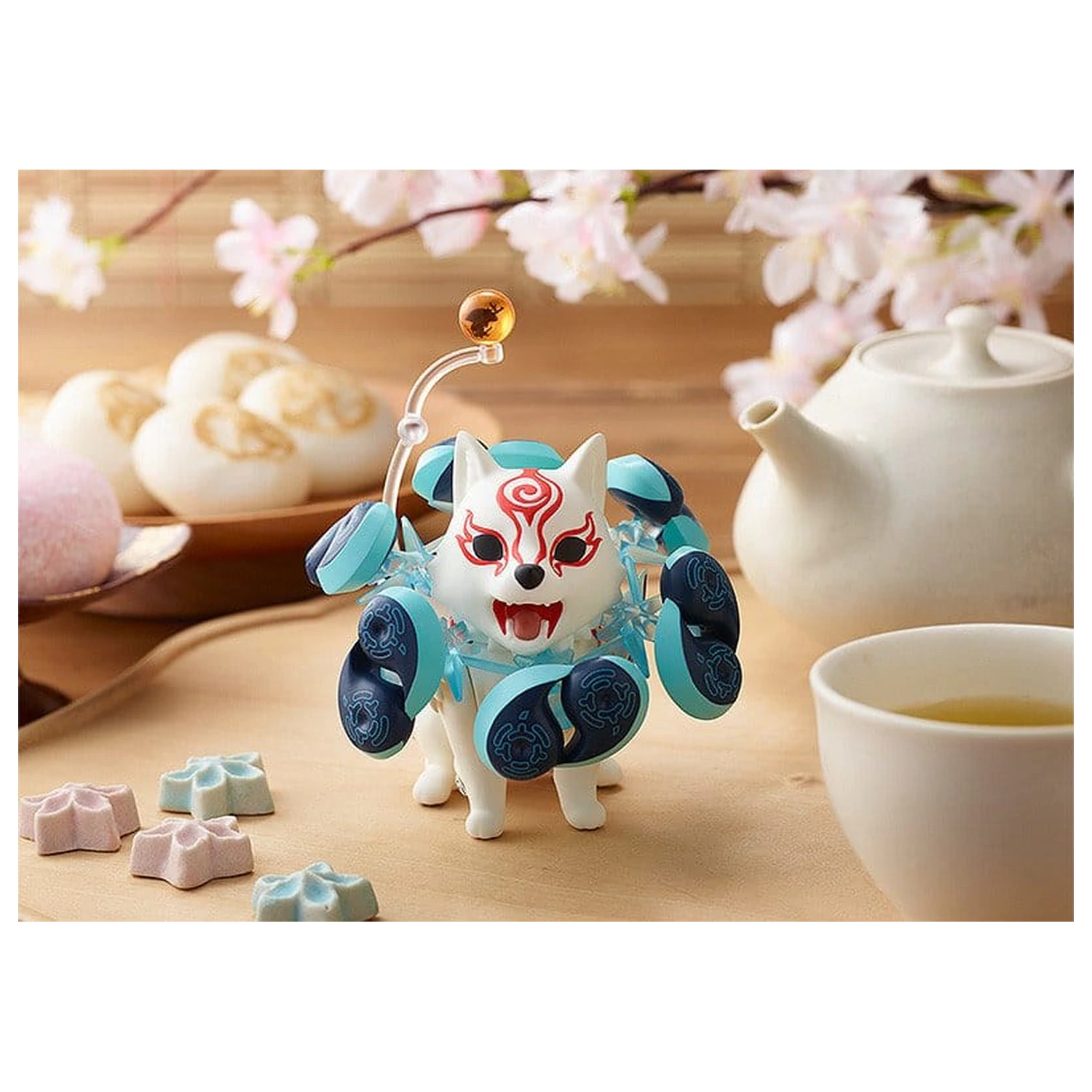 Okami Nendoroid akcijska figura Shiranui DX Ver. 10 cm fotografija izdelka