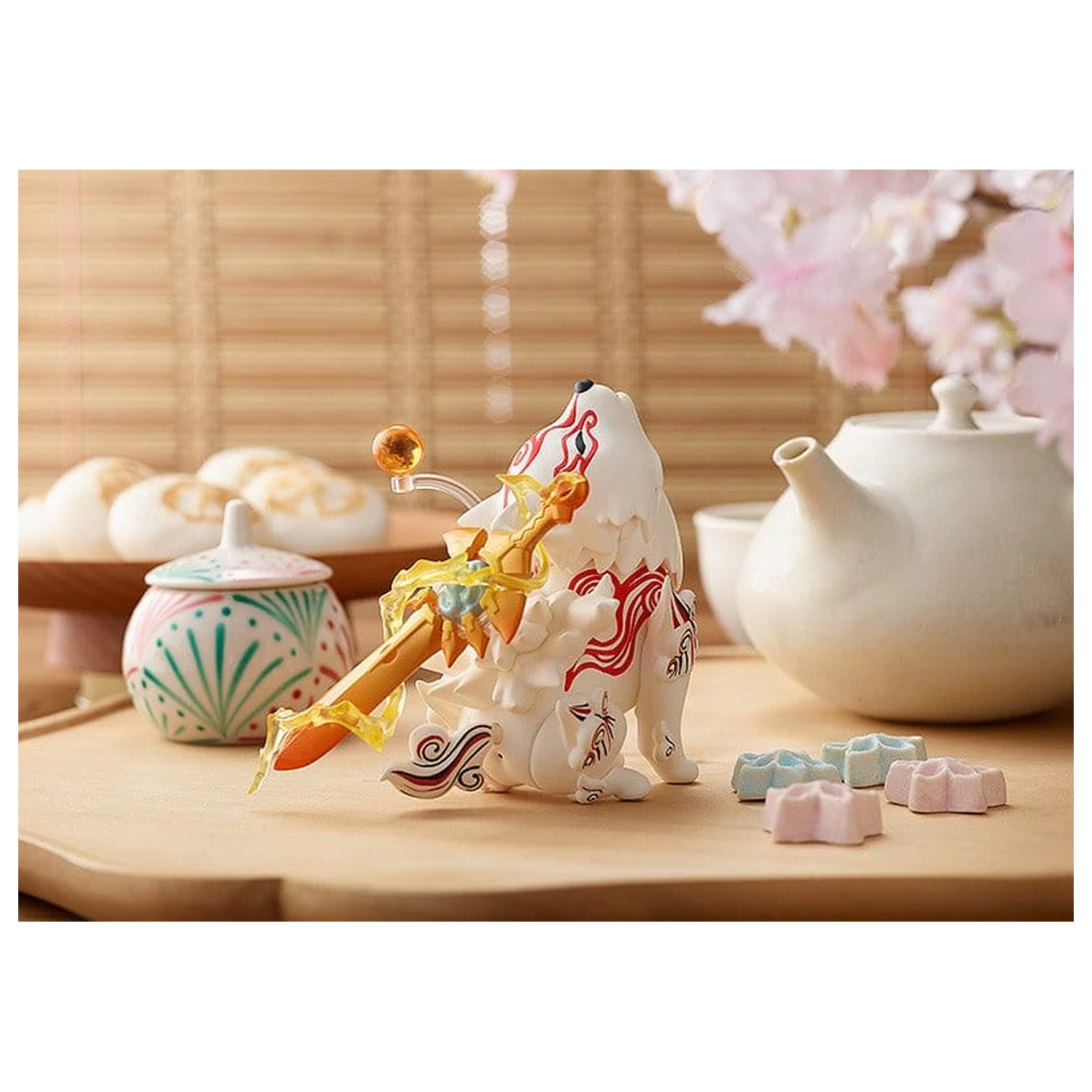 Okami Nendoroid akcijska figura Shiranui DX Ver. 10 cm fotografija izdelka