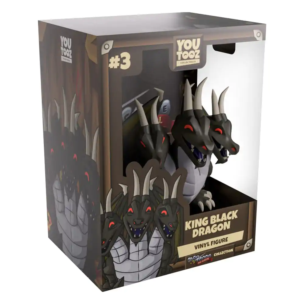 Old School RuneScape Vinilna figura King Black Dragon 10 cm fotografija izdelka