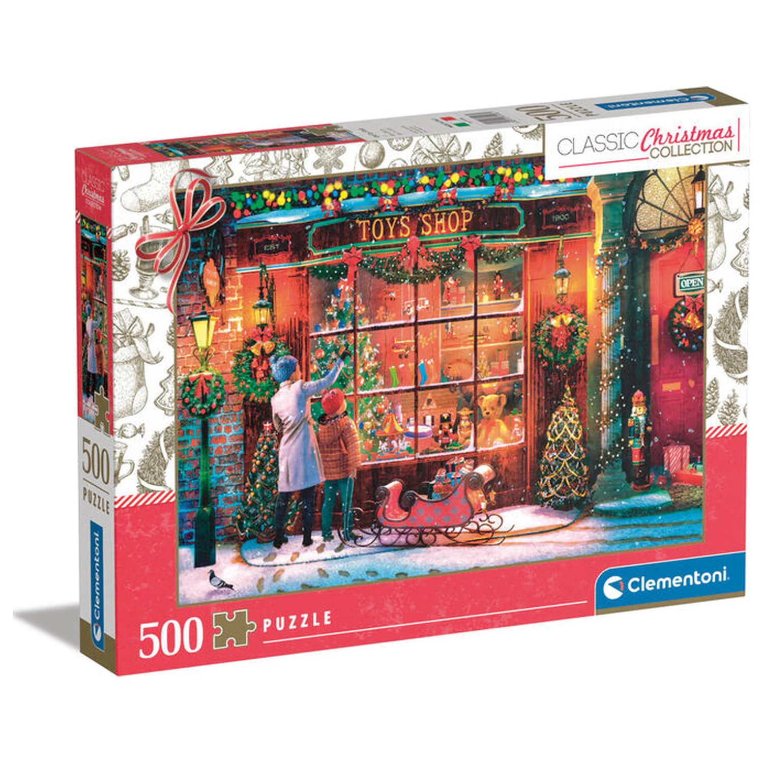 Old Toy Shop sestavljanka 500pcs fotografija izdelka