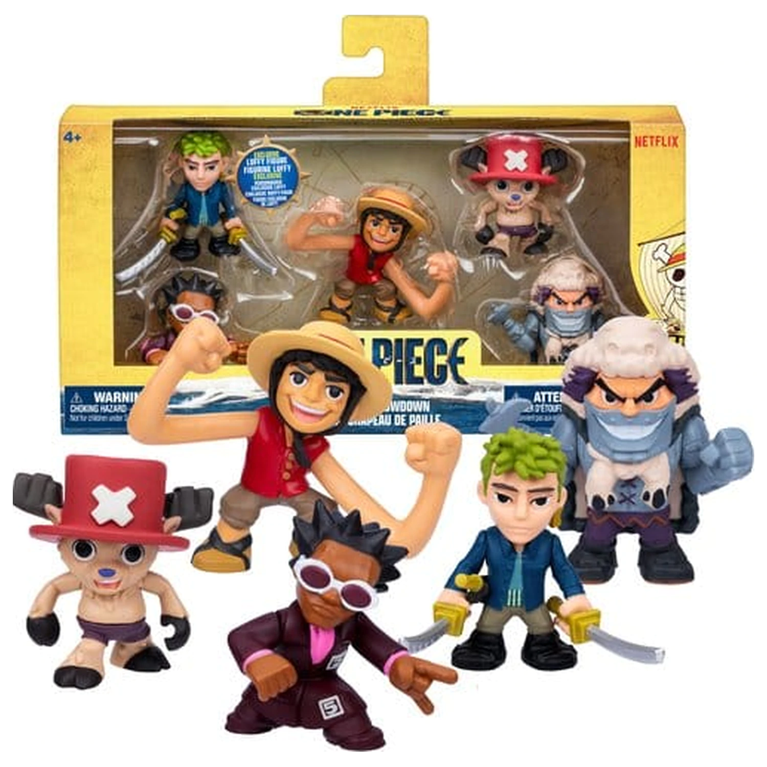 One Piece mini figurice, paket 5 fotografija izdelka