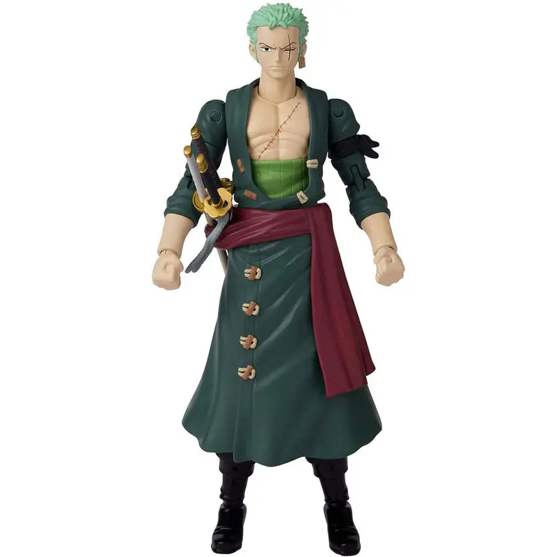 One Piece Anime Heroes Monkey Roronoa Zoro figura 17 cm fotografija izdelka
