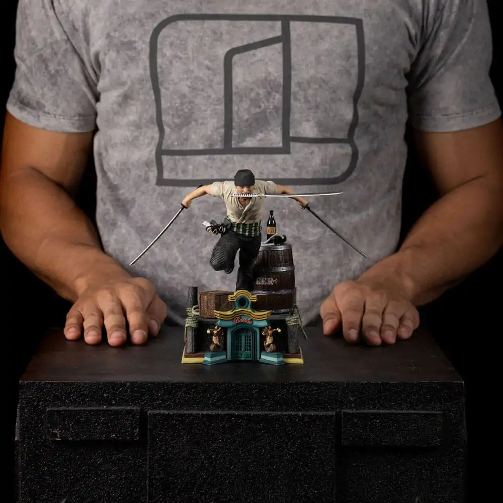 One Piece Art Scale Kip 1/10 Zoro 19 cm fotografija izdelka
