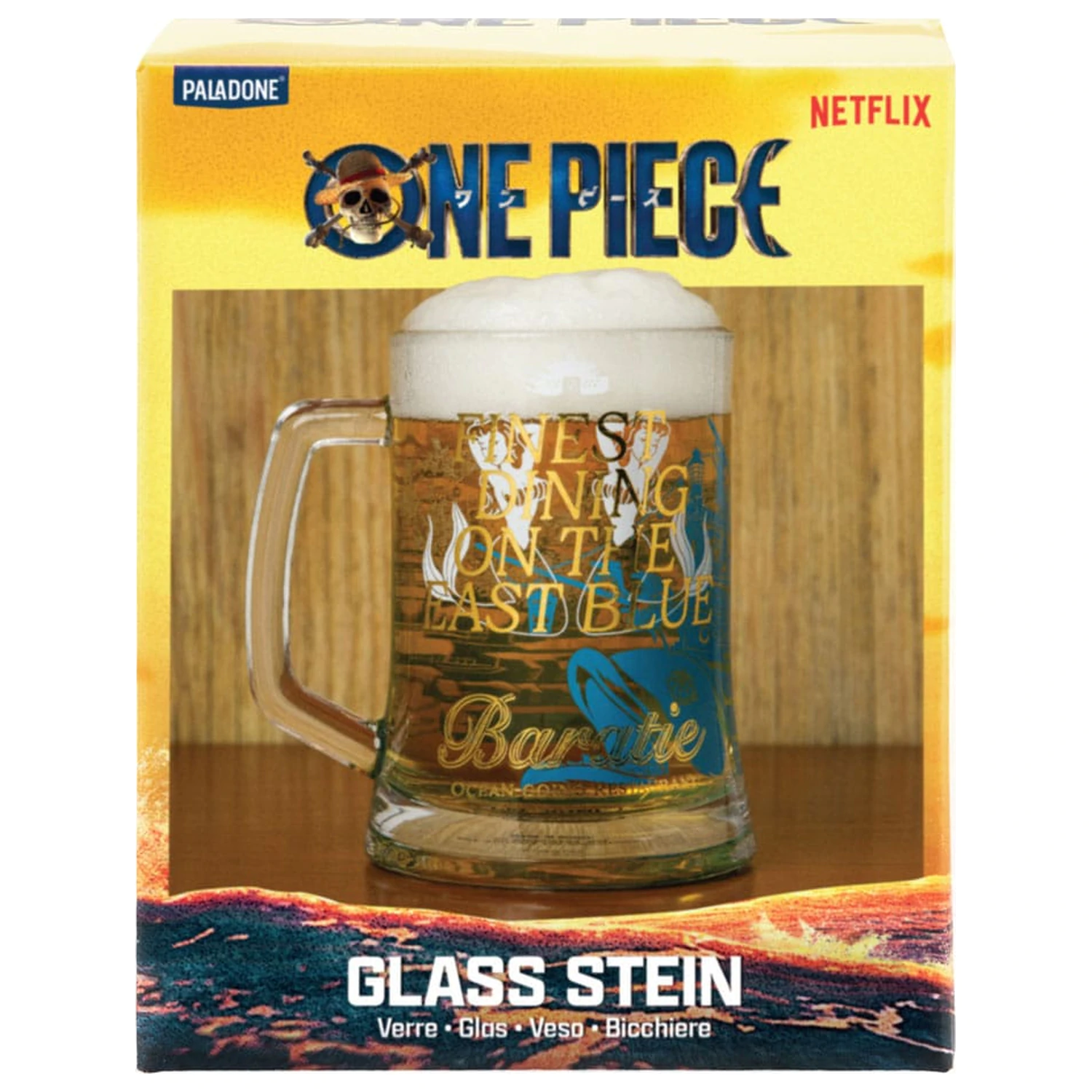 One Piece pivski kozarec pint fotografija izdelka