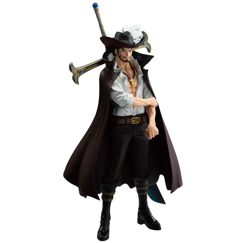 One Piece Beyond The Trials Dracule Mihawk Ichibansho figura 25 cm fotografija izdelka