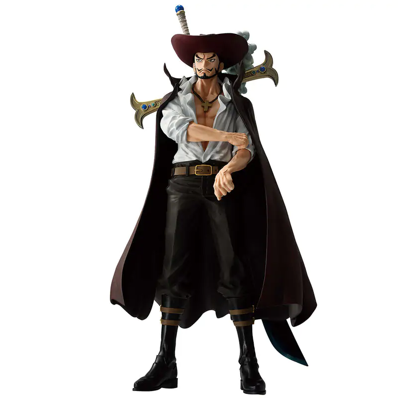 One Piece Beyond The Trials Dracule Mihawk Ichibansho figura 25 cm fotografija izdelka