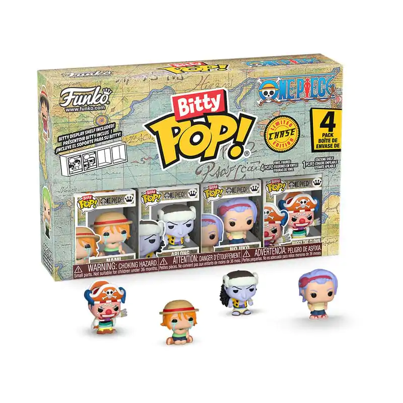 One Piece Bitty Funko POP! Vinyl Figurice, 4-paket Nami fotografija izdelka