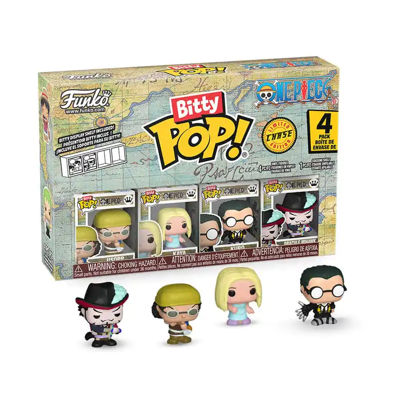 One Piece Bitty Funko POP! vinilna figura, 4-paket Usopp fotografija izdelka