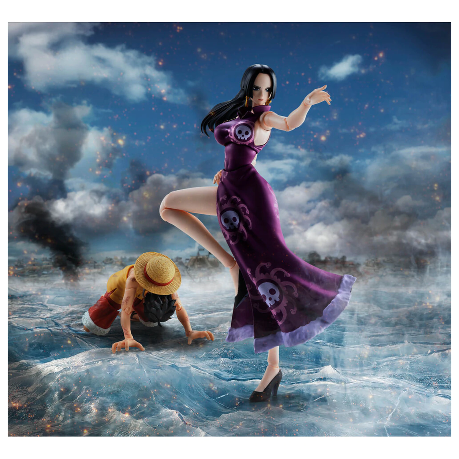One Piece Boa Hancock Marineford S.H. Figuarts figura 16 cm fotografija izdelka