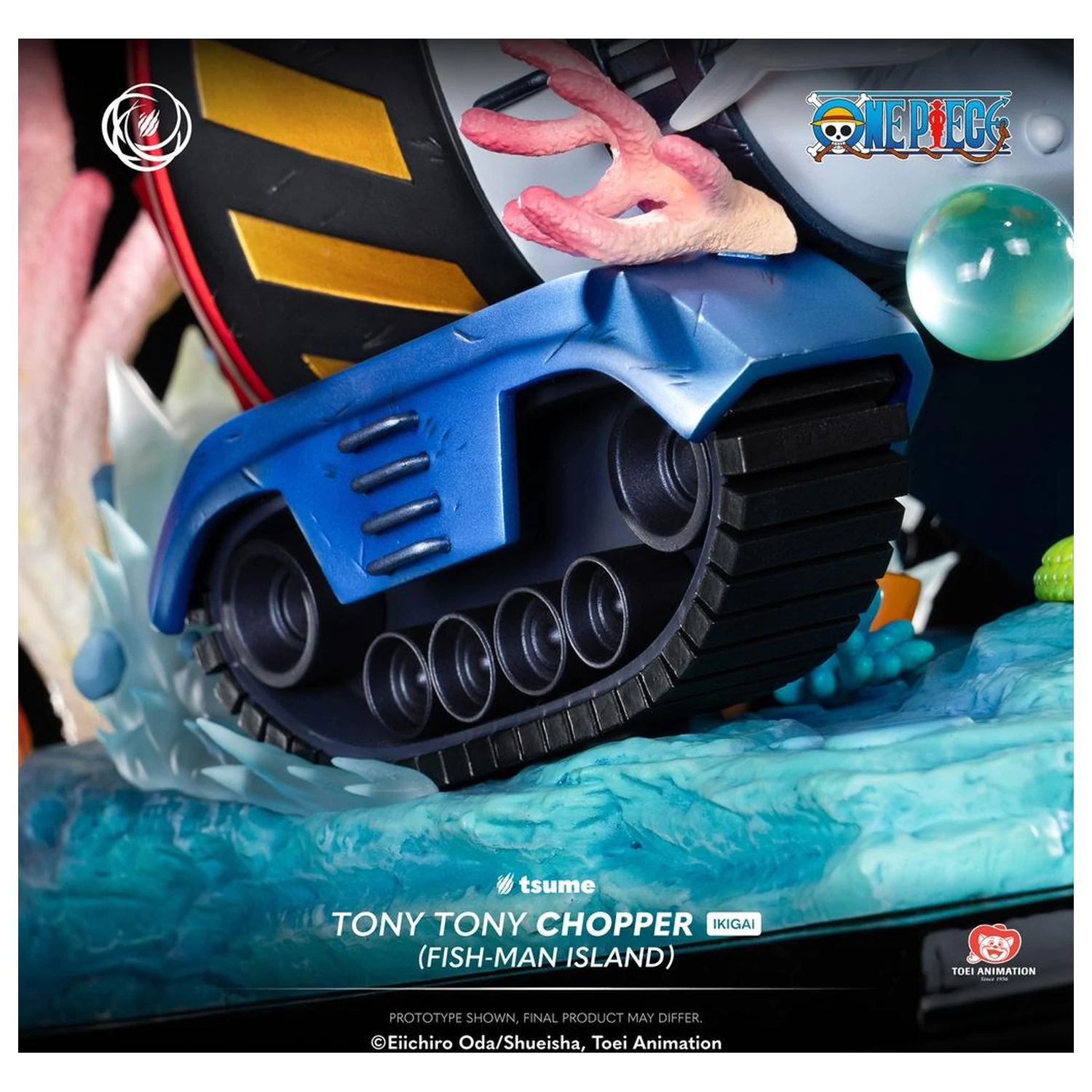One Piece Chopper "Fish-Man Island" kip Ikigai 1/6 Tsume 34 cm fotografija izdelka