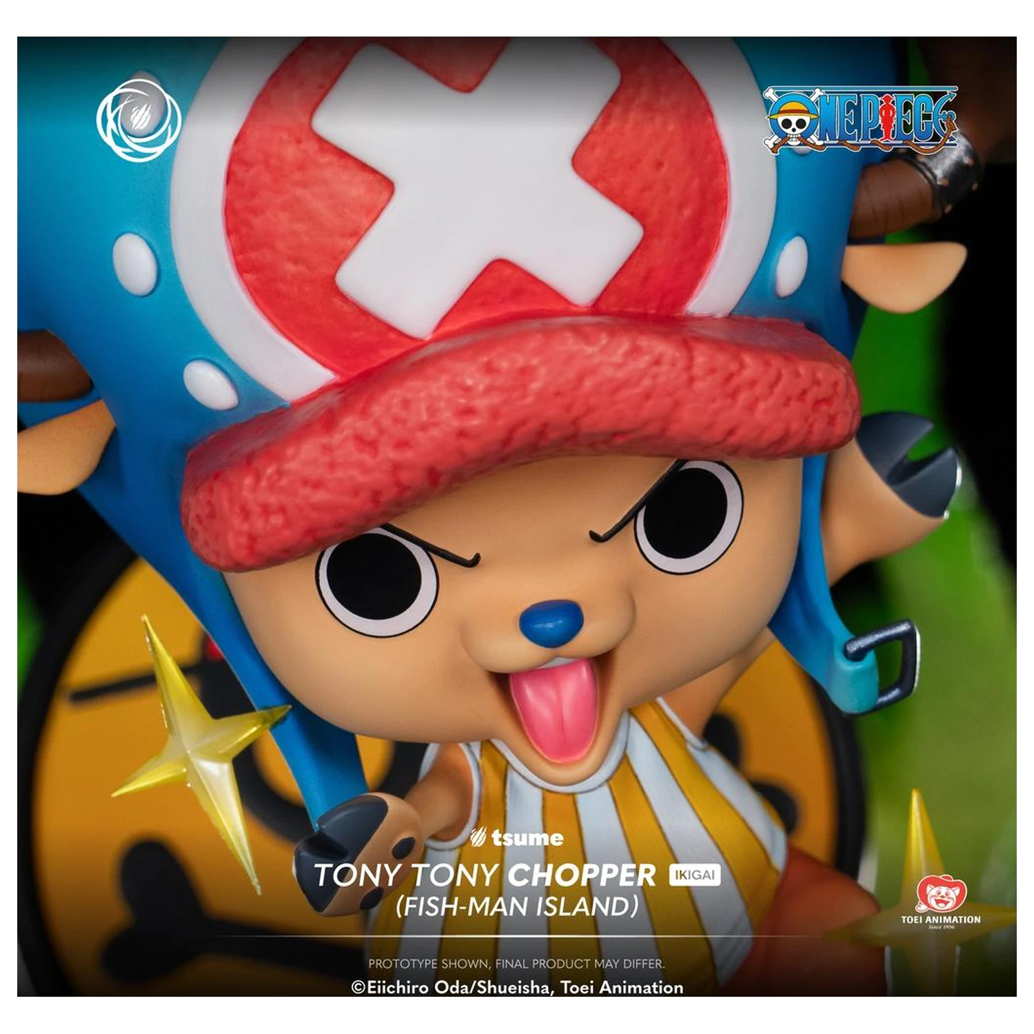 One Piece Chopper "Fish-Man Island" kip Ikigai 1/6 Tsume 34 cm fotografija izdelka