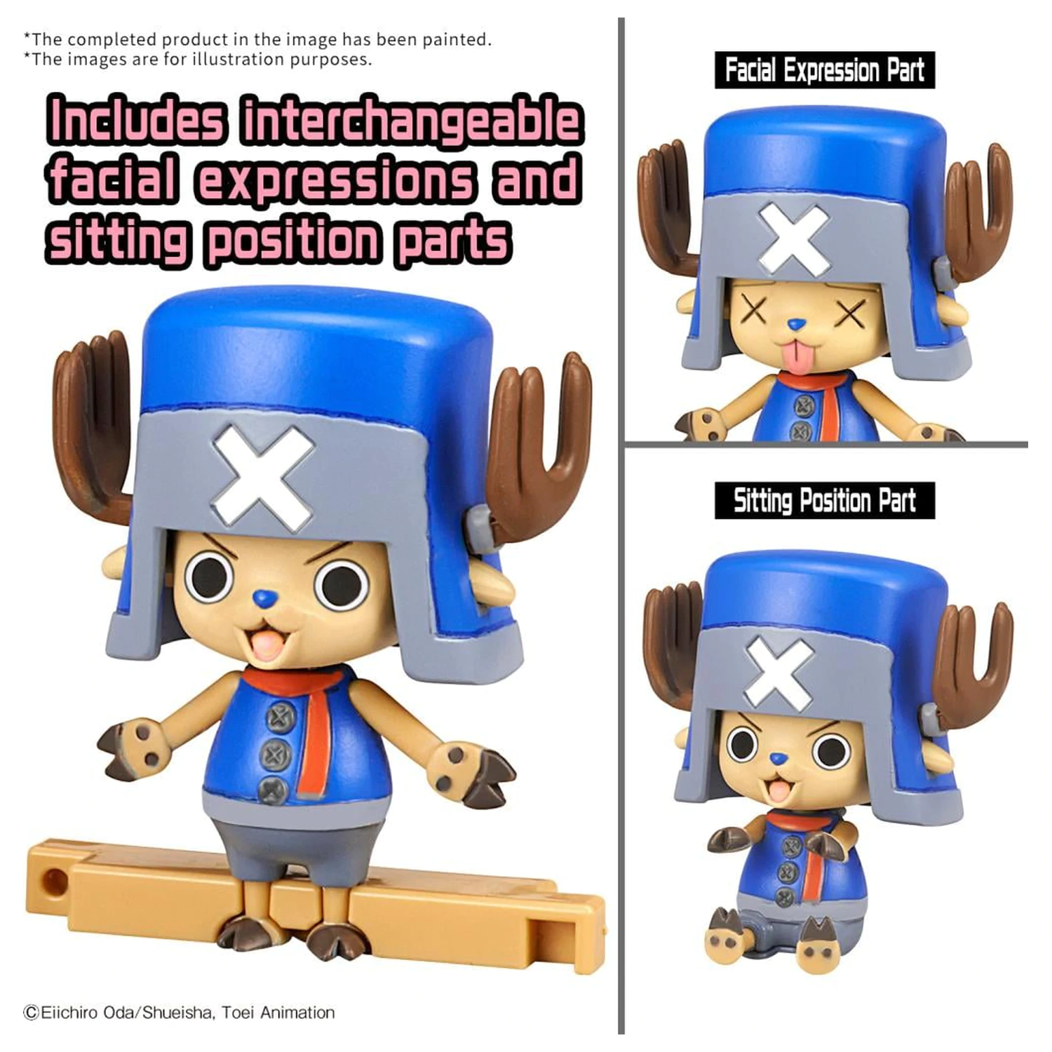 One Piece: Chopper Robo Super 2&3 Heavy Armor & Horn Dozer - Model komplet fotografija izdelka
