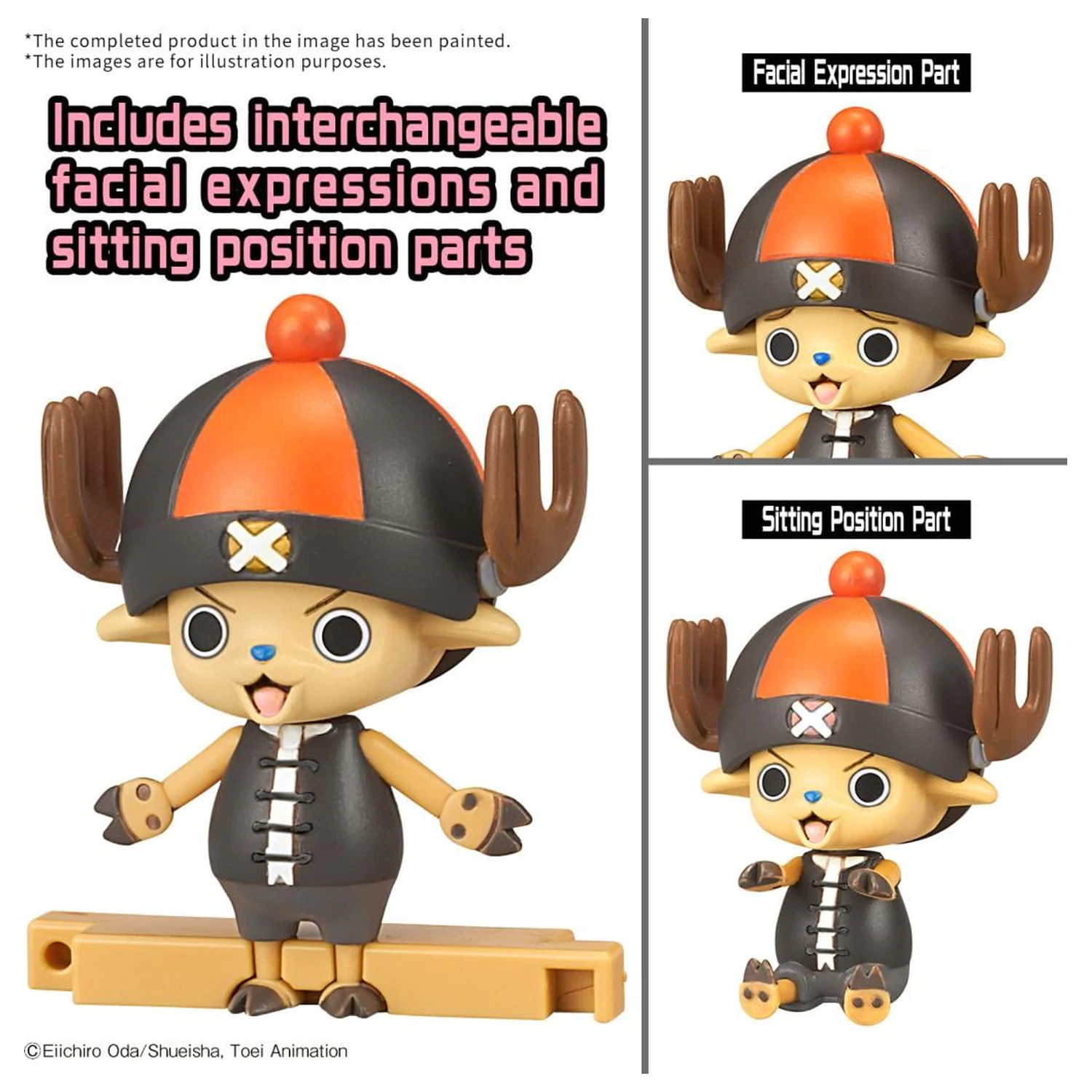 One Piece Chopper Robo Supper 4&5 Kung Fu...& Walk Hopper Komplet modelov fotografija izdelka