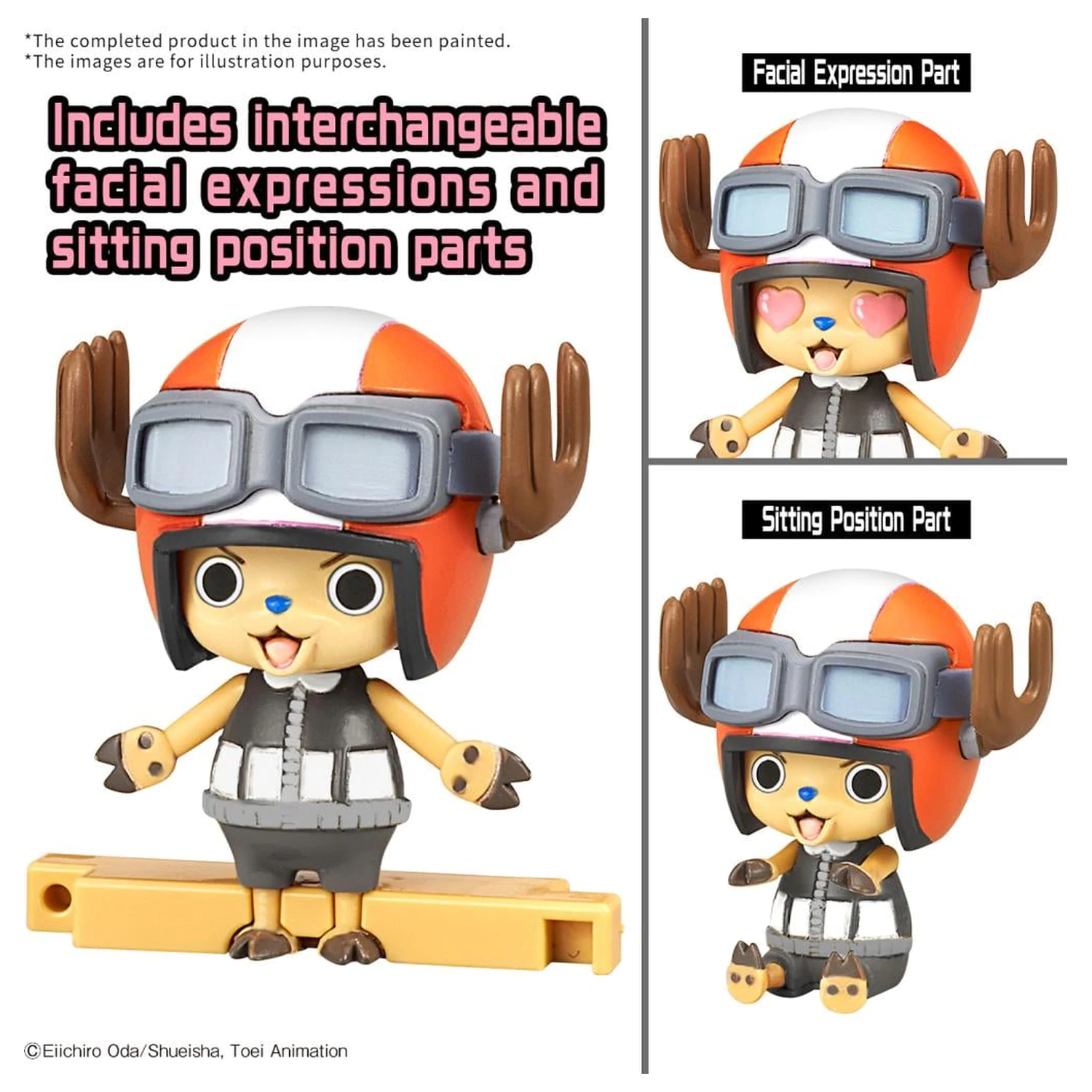 One Piece Chopper Robo Supper 4&5 Kung Fu...& Walk Hopper Komplet modelov fotografija izdelka