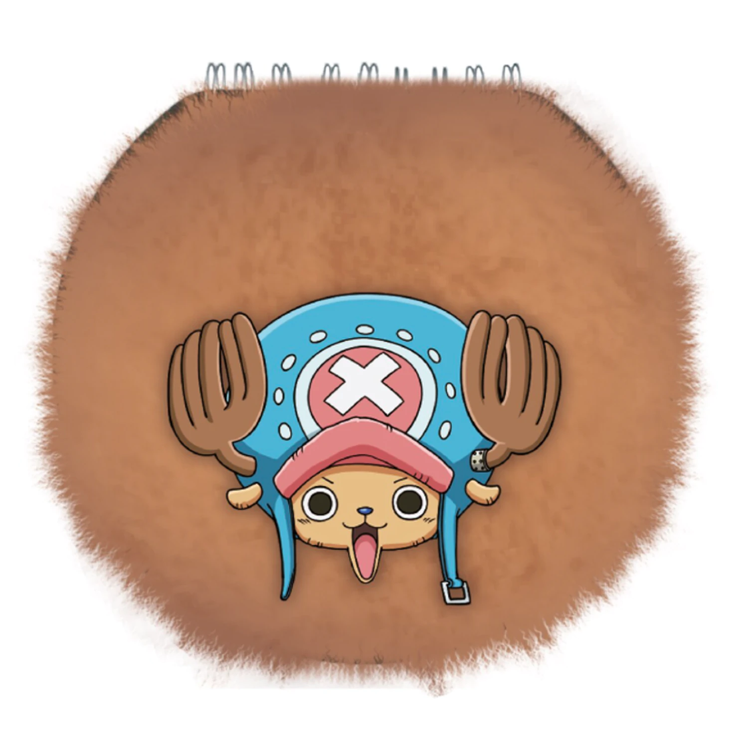 One Piece Chopper okrogel puhast zvezek fotografija izdelka