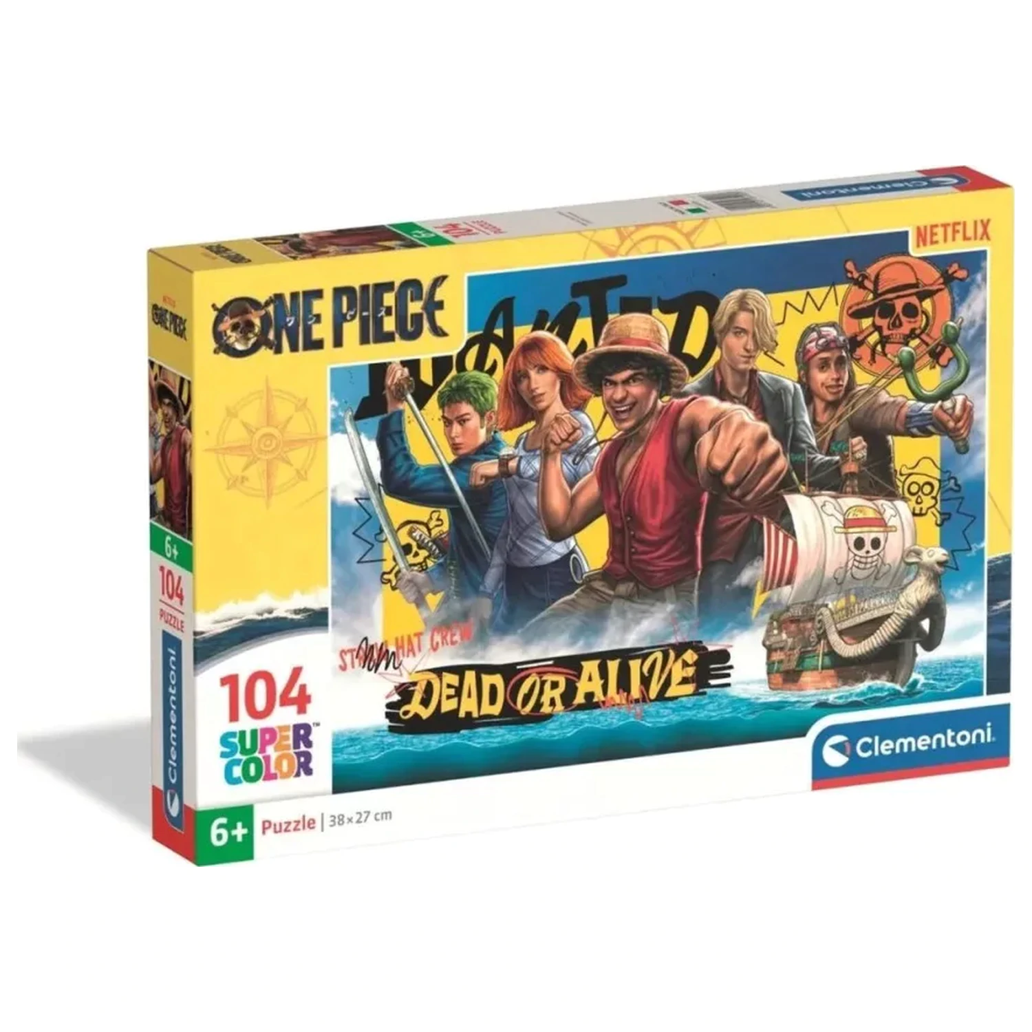 One Piece Dead or Alive sestavljanka 104-delna fotografija izdelka