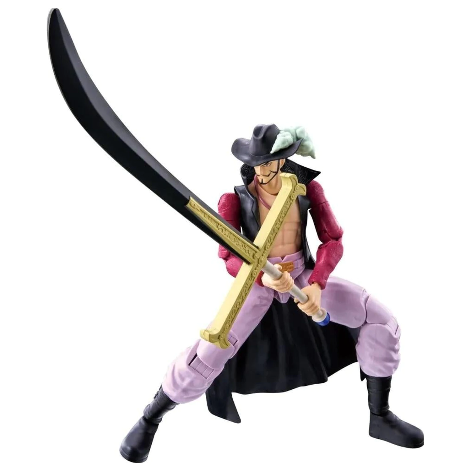 One Piece Dracule Mihawk Figura Anime Heroes 17 cm fotografija izdelka