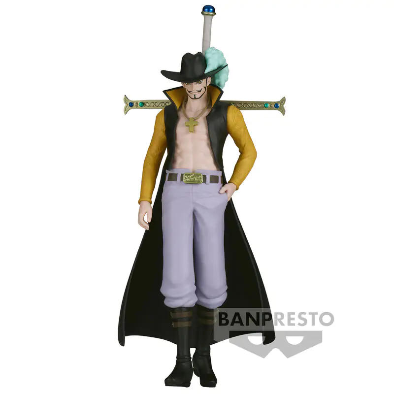 One Piece Dracule Mihawk The Shukko figura 16 cm fotografija izdelka