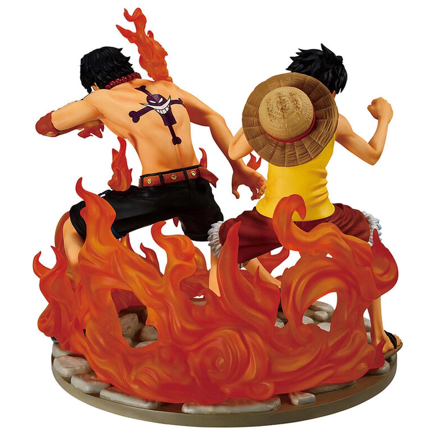 One Piece Dramatic Memories Ace & Luffy Ichibansho figura 15cm fotografija izdelka