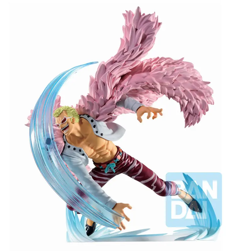 One Piece Duel Memories DonQuixote Doflamingo Ichibansho figura 9 cm fotografija izdelka