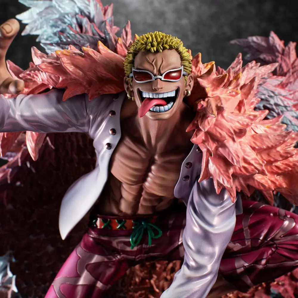 One Piece Excellent Model P.O.P PVC Kip SA-Maximum Heavenly Demon Donquixote Doflamingo 35 cm fotografija izdelka