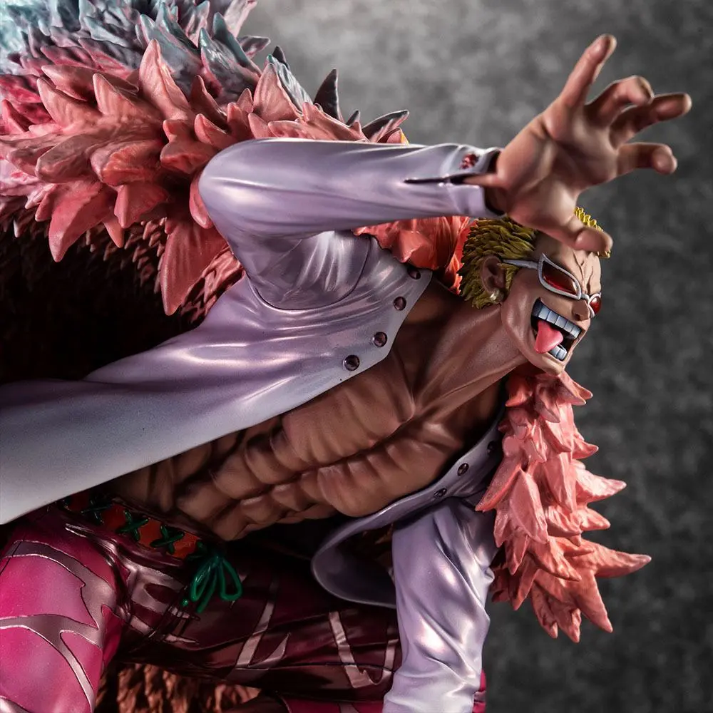 One Piece Excellent Model P.O.P PVC Kip SA-Maximum Heavenly Demon Donquixote Doflamingo 35 cm fotografija izdelka