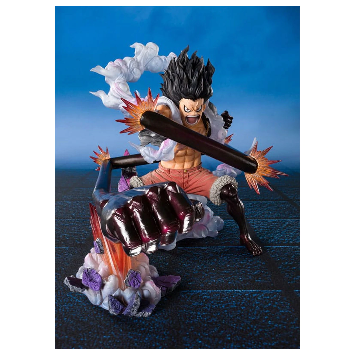 One Piece Figuarts ZERO Extra Battle PVC kip Monkey D. Luffy Gear 4 Snake Man King Cobra 21 cm fotografija izdelka