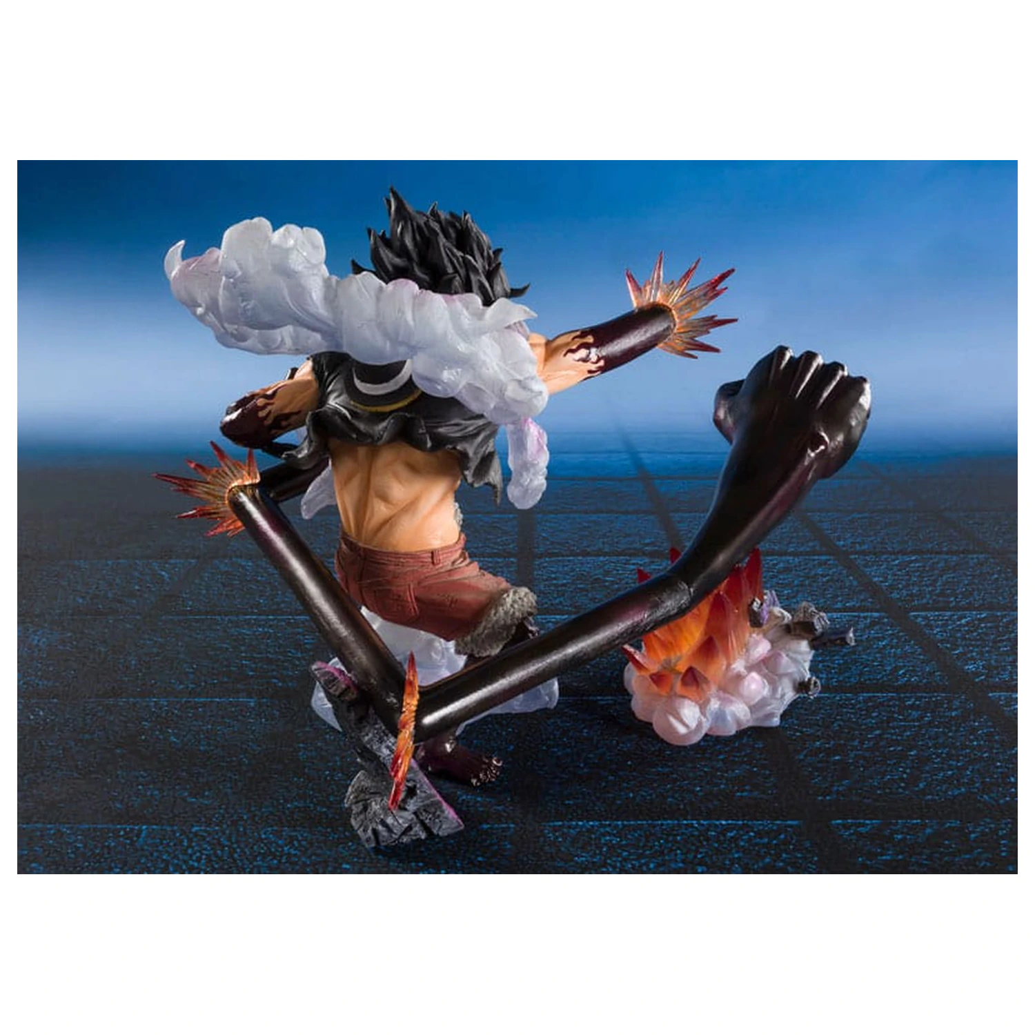 One Piece Figuarts ZERO Extra Battle PVC kip Monkey D. Luffy Gear 4 Snake Man King Cobra 21 cm fotografija izdelka