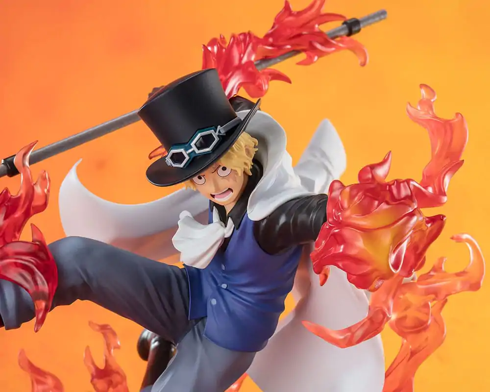 One Piece Figuarts ZERO Extra Battle PVC Kip Sabo Fire Fist Rook Check 19 cm fotografija izdelka