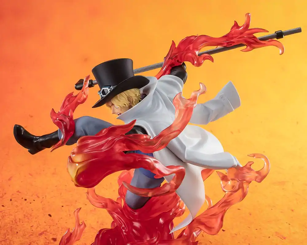 One Piece Figuarts ZERO Extra Battle PVC Kip Sabo Fire Fist Rook Check 19 cm fotografija izdelka