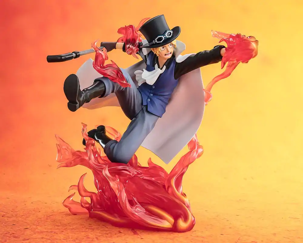 One Piece Figuarts ZERO Extra Battle PVC Kip Sabo Fire Fist Rook Check 19 cm fotografija izdelka