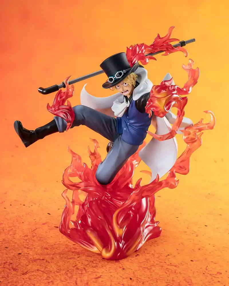 One Piece Figuarts ZERO Extra Battle PVC Kip Sabo Fire Fist Rook Check 19 cm fotografija izdelka