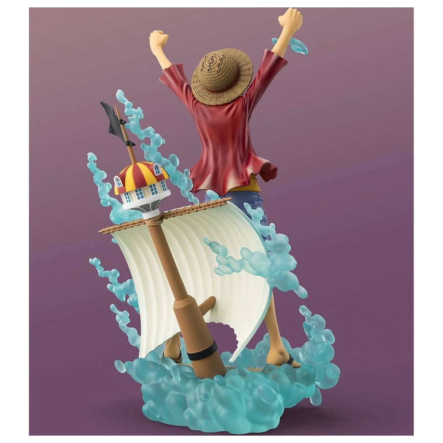 One Piece Figuarts ZERO (STARTune) PVC figura Monkey D. Luffy -Setting out for the New World- 25 cm fotografija izdelka