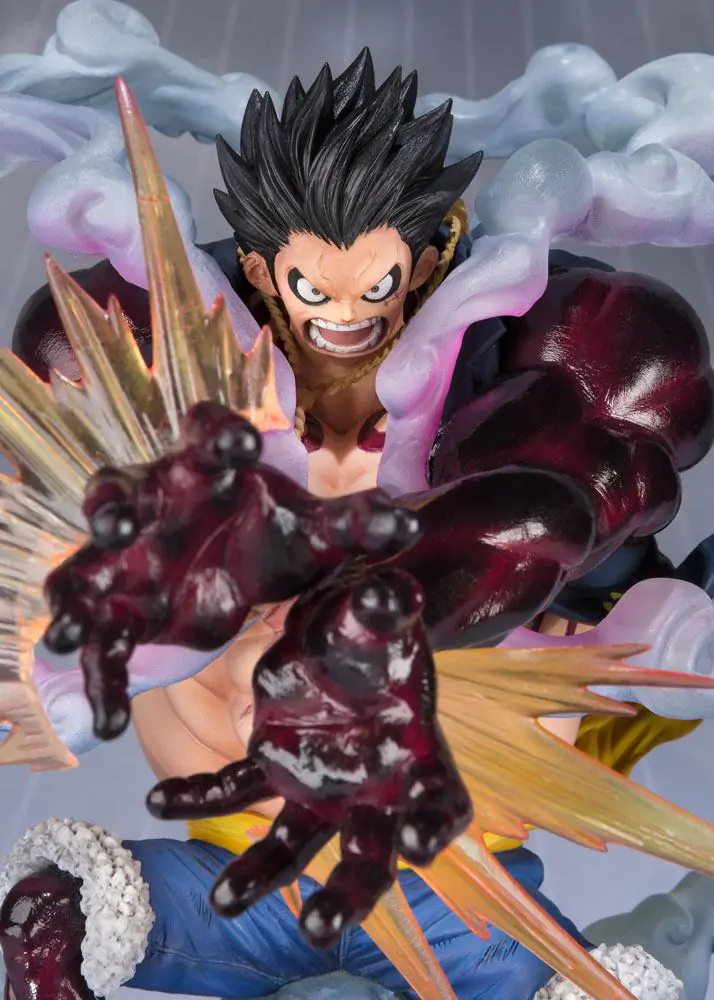 One Piece FiguartsZERO PVC Kip Monkey D. Luffy Gear 4 Leo Bazooka Reissue 18 cm fotografija izdelka