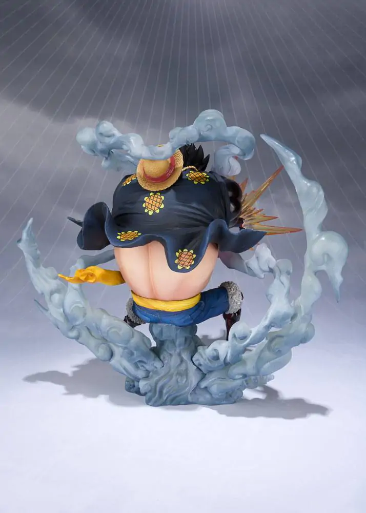 One Piece FiguartsZERO PVC Kip Monkey D. Luffy Gear 4 Leo Bazooka Reissue 18 cm fotografija izdelka