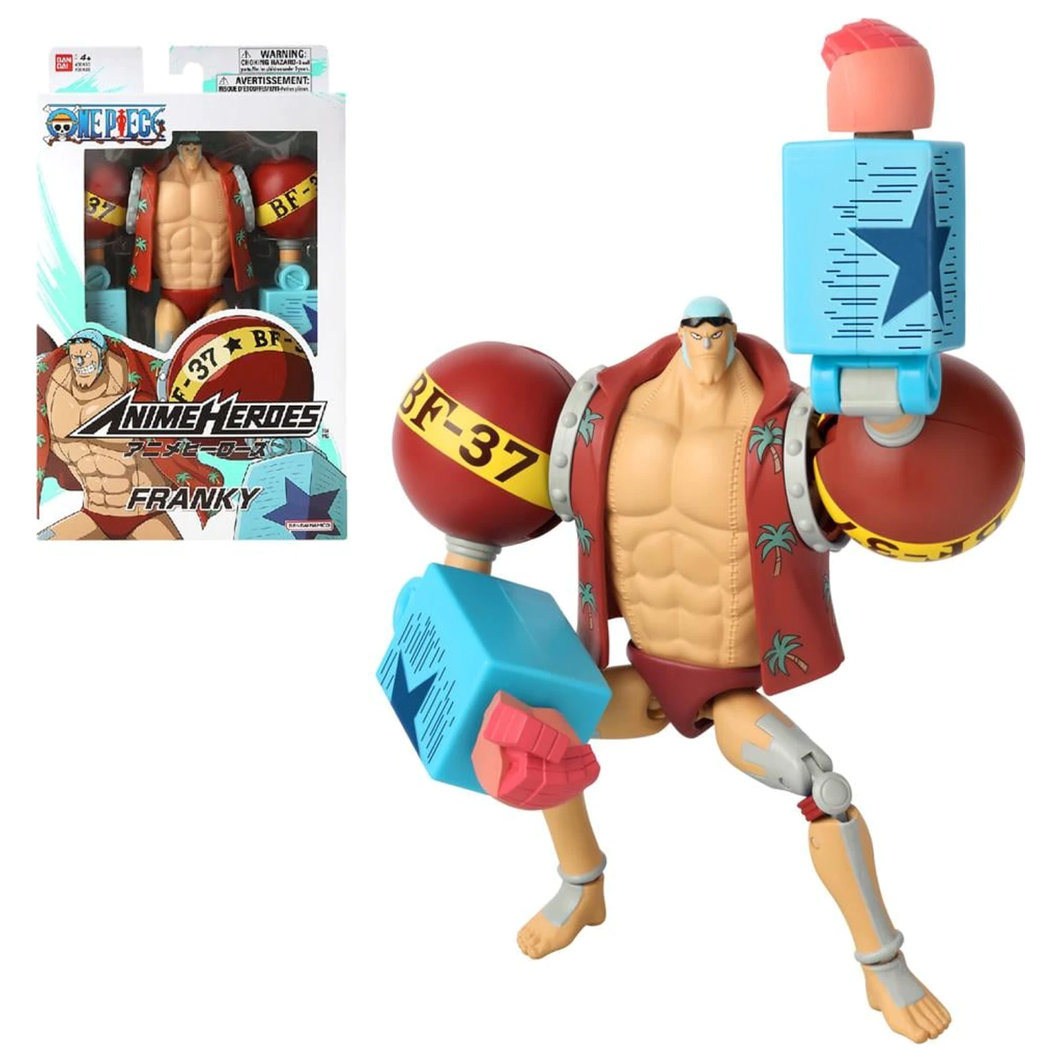 One Piece Franky figura Anime Heroes 17 cm fotografija izdelka