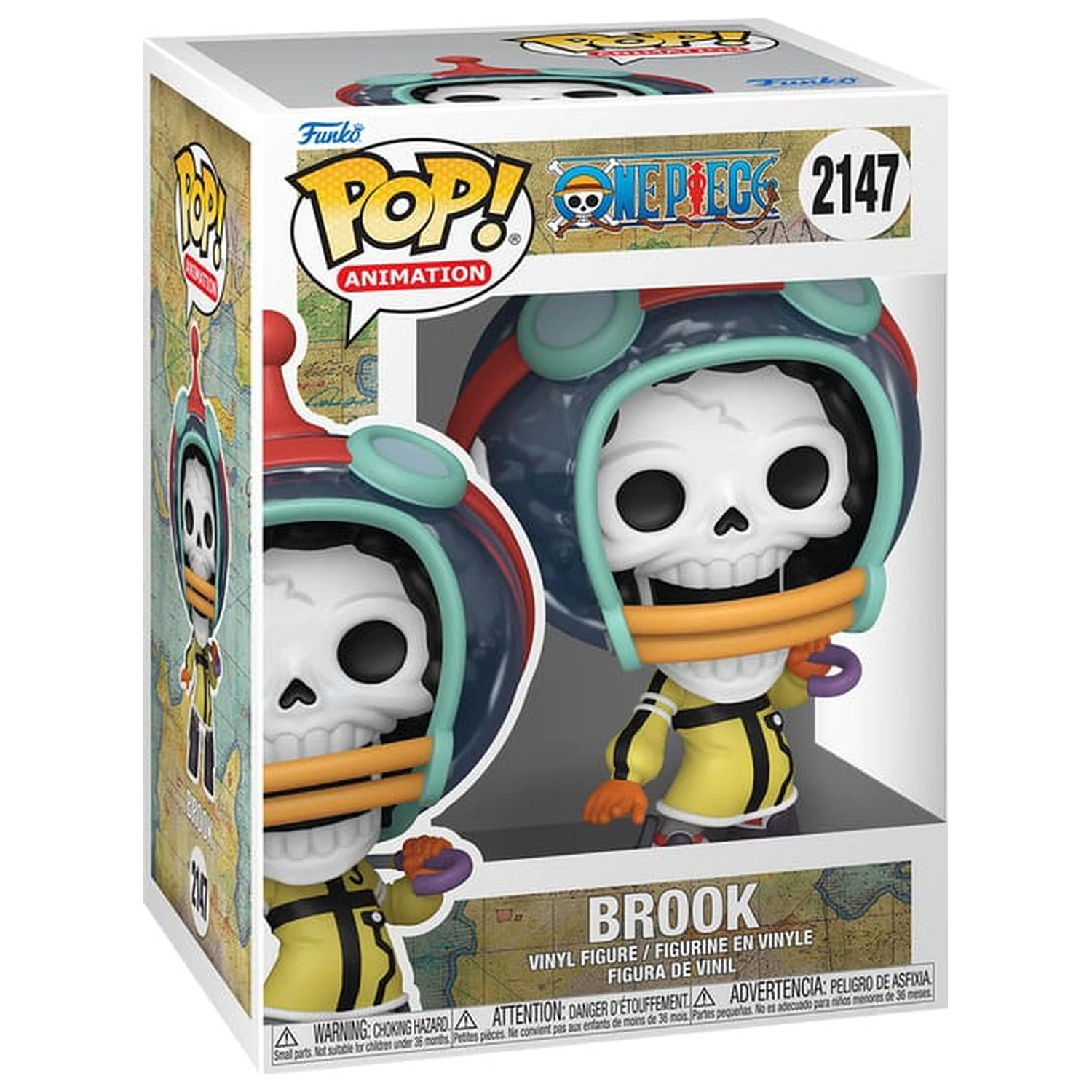 One Piece Funko POP! Animacija figurica Brook (Jajce) 9 cm fotografija izdelka