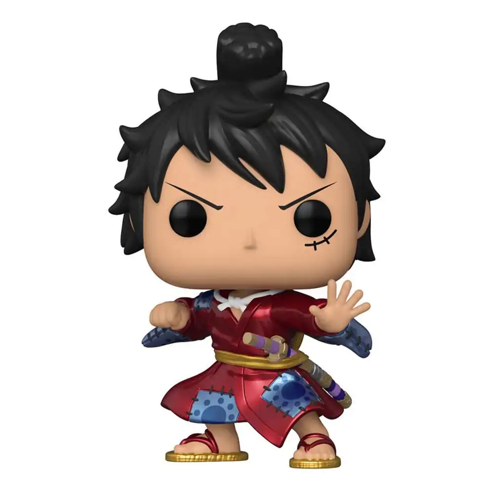 One Piece POP! Animation Vinilna Figura Luffy v Kimono(MT) Exclusive 9 cm fotografija izdelka