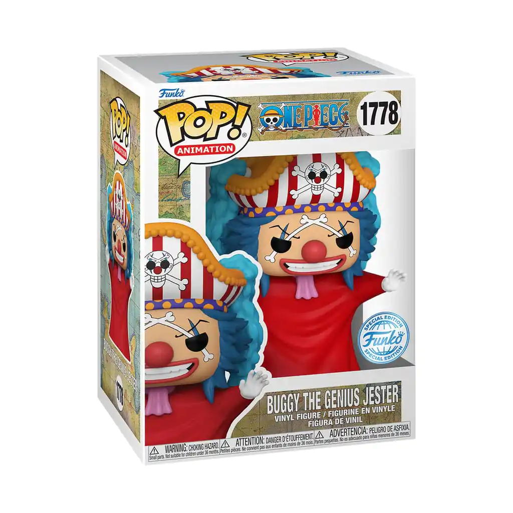 One Piece Funko POP! Movies Vinil Figura Buggy (Post Time-Skip) Exclusive 9 cm fotografija izdelka