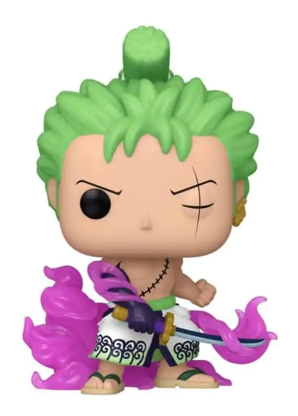 One Piece Funko POP! Movies Vinilna Figura Zoro w/ Enma (GW) Exclusive 9 cm fotografija izdelka