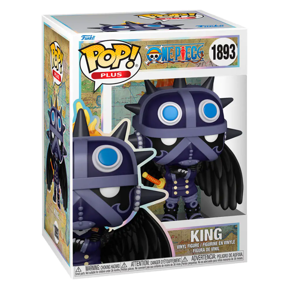 One Piece Funko POP! Plus Animation Vinilna Figura King 9 cm fotografija izdelka